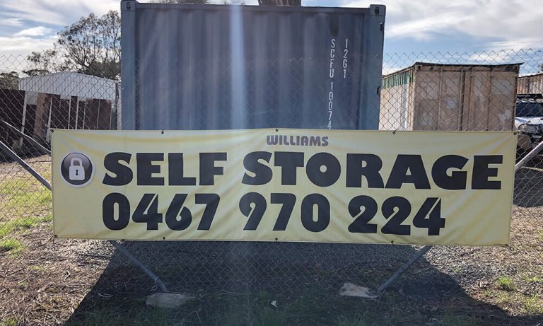 The best way for self storage is Williams Self Storage